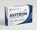 Avitron dietary supplement box on a white background